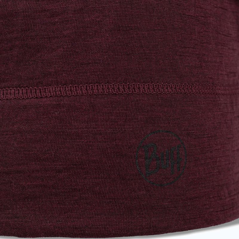 Зимна шапка Buff Merino Lightweight garnet 2