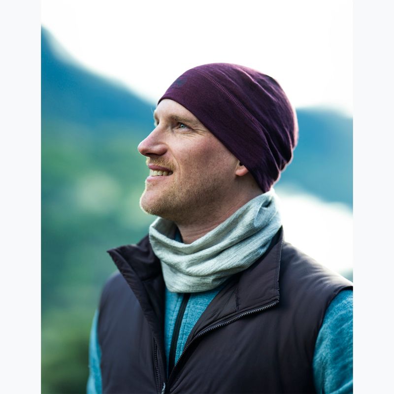 Зимна шапка Buff Merino Lightweight garnet 5