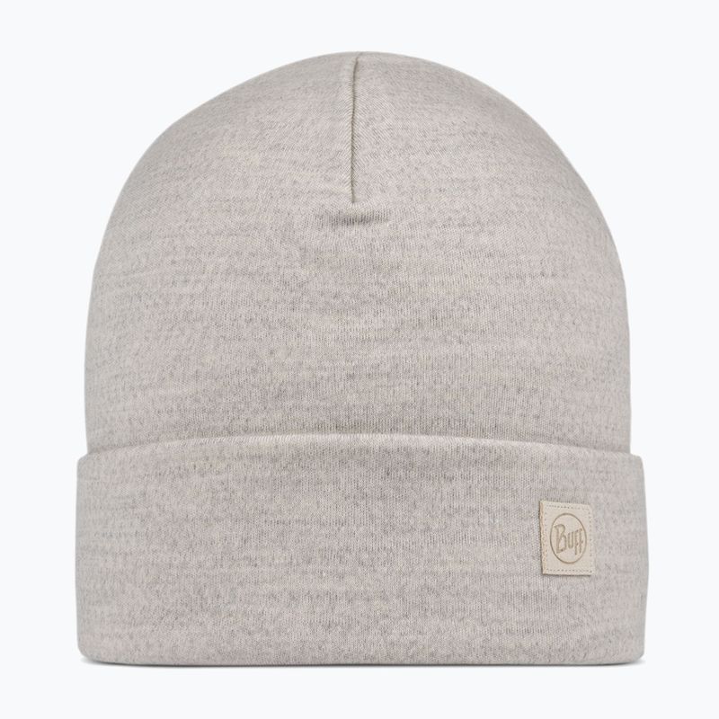 Зимна шапка BUFF Heavyweight Merino Wool solid cloud