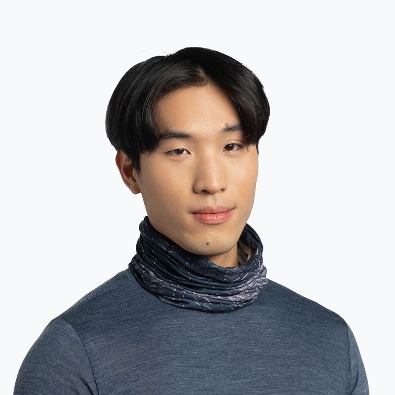 Многофункционална кърпа BUFF Original Ecostretch gauxi night blue 2