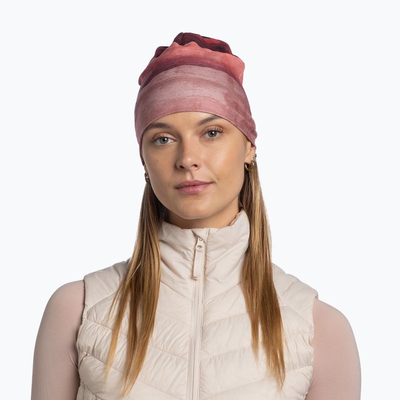 Зимна шапка BUFF EcoStretch lise rosewood 6