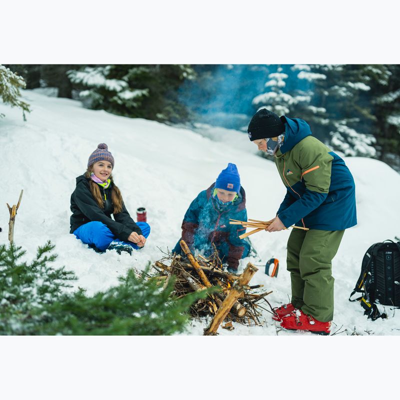 Детска зимна шапка ВУФФ Кнттед  Флеесе Влен ултрамарне 7