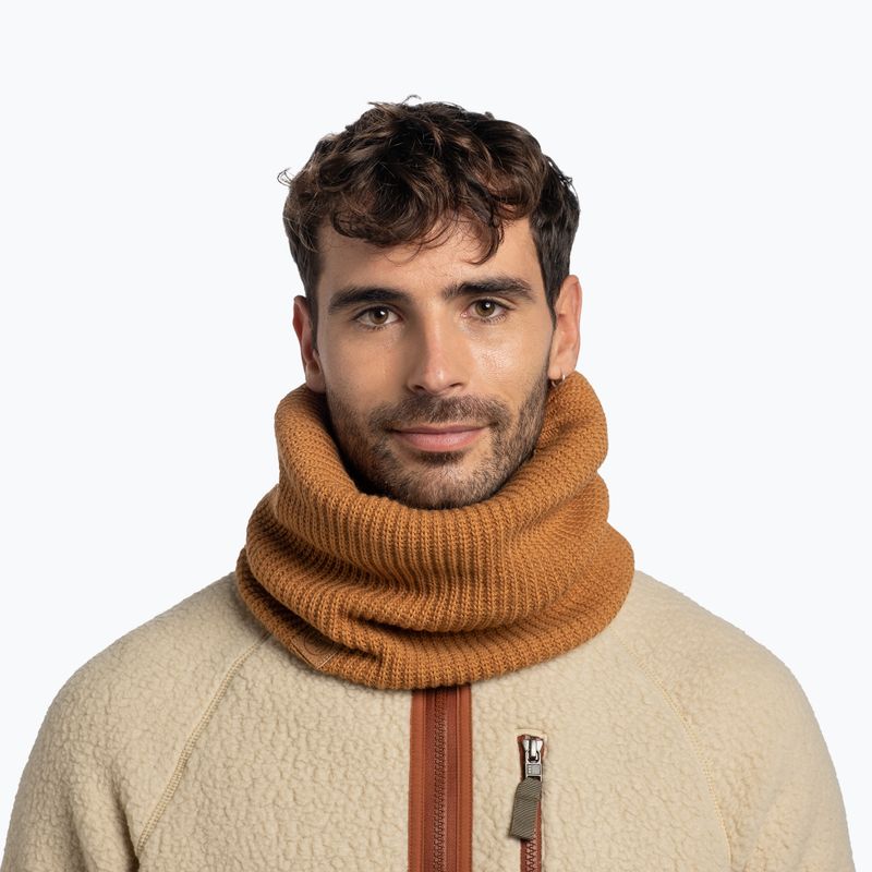 Шал комин BUFF Knitted & Fleece Rutger copper 3