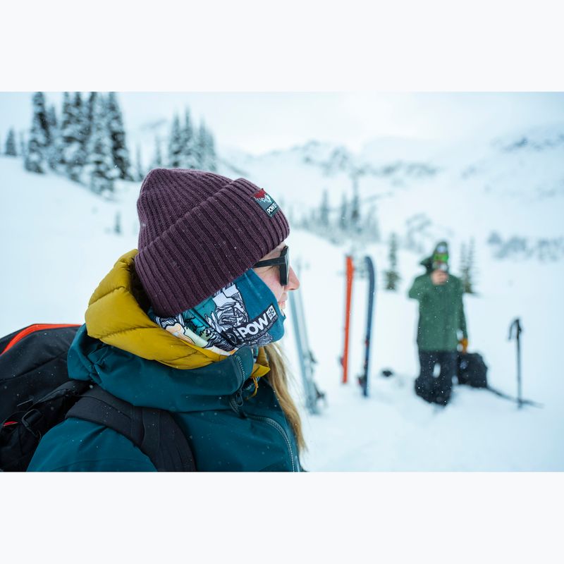 Зимна шапка BUFF Knitted Rutger shadow purple 8