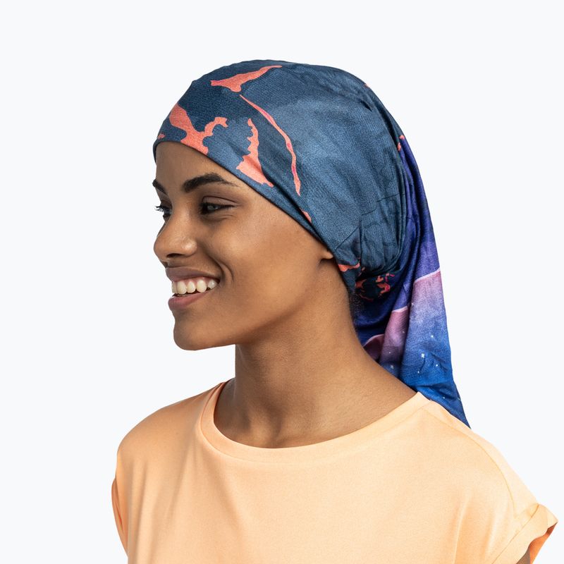 Многофункционална кърпа BUFF Coolnet UV gigitah night blue 4