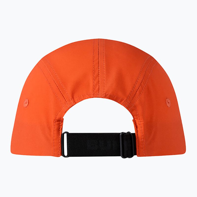 Шапка с козирка BUFF 5 Panel Go solid poppy 2