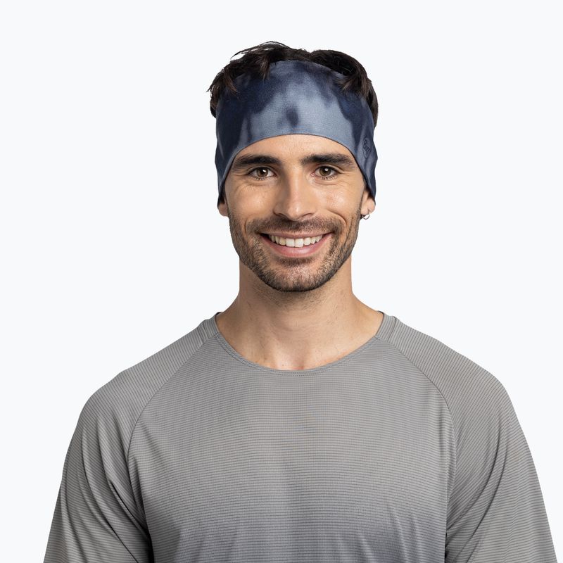 Лента за глава BUFF CoolNet UV Wide graphite mines 2