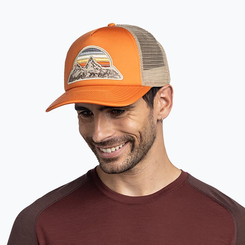 Бейзболна шапка BUFF Trucker Bougi ginger 3