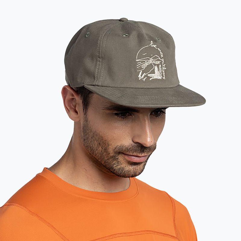 Шапка с козирка BUFF Trucker lander khaki 3
