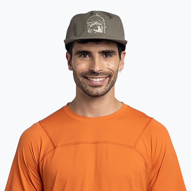 Шапка с козирка BUFF Trucker lander khaki 6