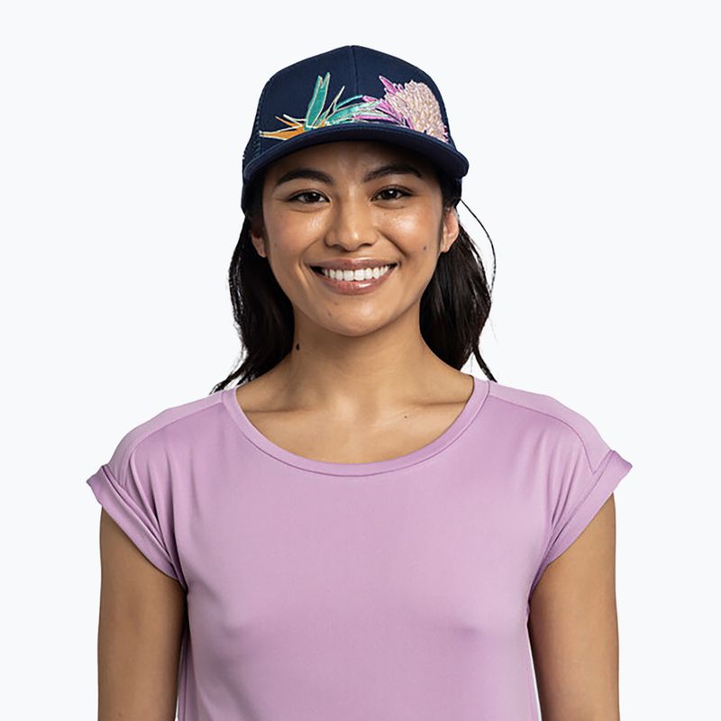 Шапка с козирка BUFF Explore Trucker satry indigo 4