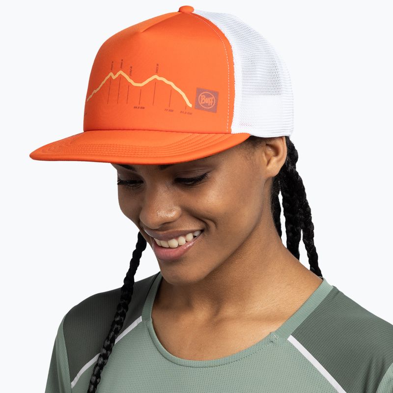 Шапка с козирка BUFF Explore Trucker cram poppy 4