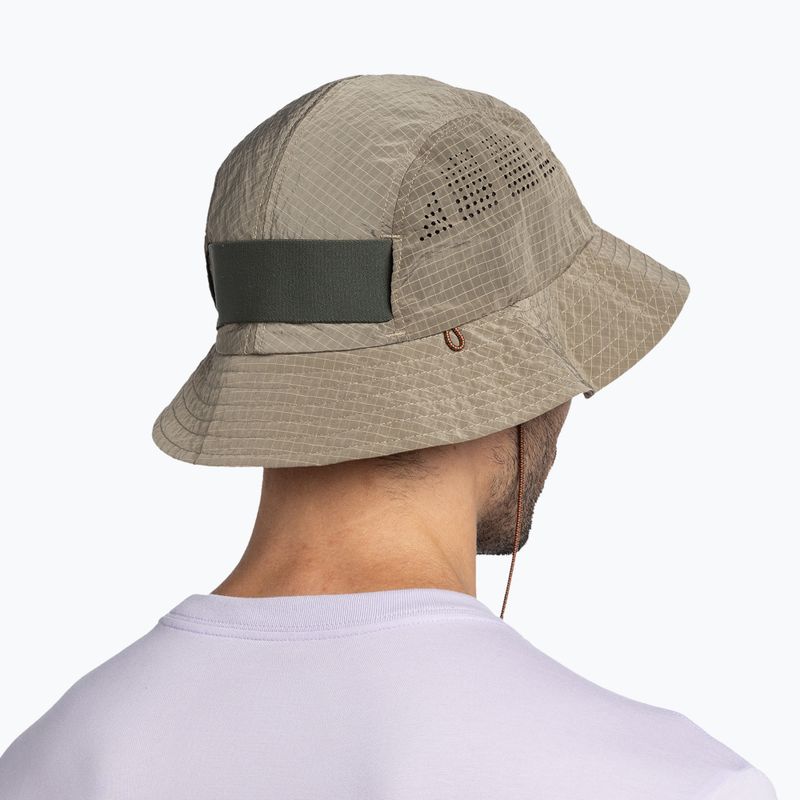 Шапка с периферия BUFF Go Bucket solid tundra khaki 6