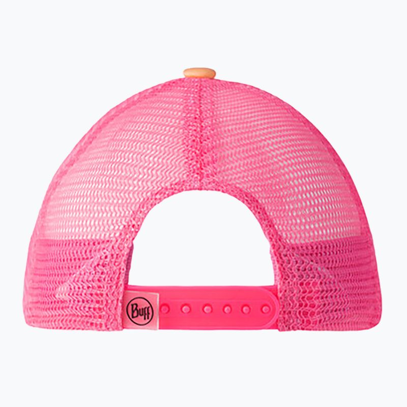 Детска бейзболна шапка BUFF Trucker Neottia coral 2