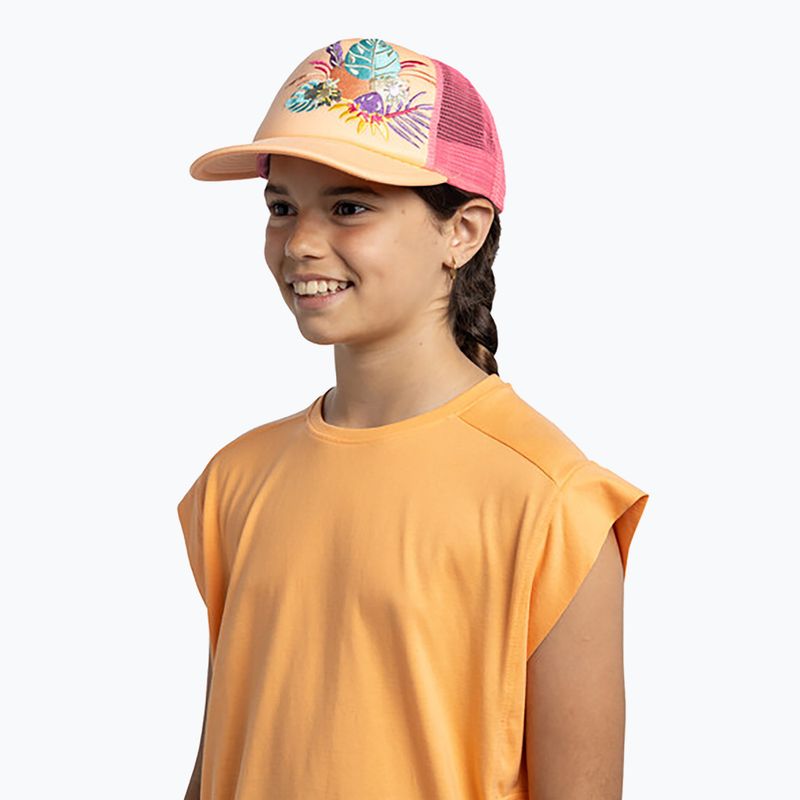 Детска бейзболна шапка BUFF Trucker Neottia coral 3