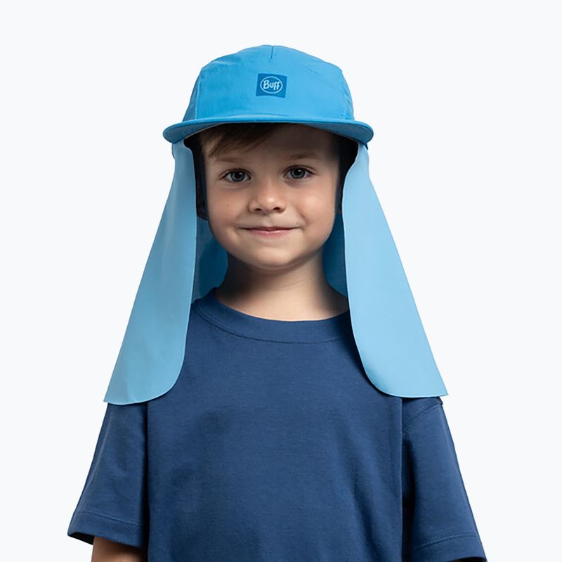 BUFF Desert Kids Твърда лазурна бейзболна шапка 4