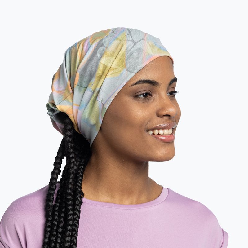 Многофункционална кърпа BUFF Coolnet UV Insect Shield Solid esmerald seagrove green 4