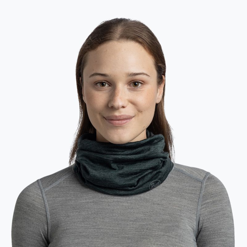 Многофункционален шал BUFF Lightweight Merino Wool multistripes forest 3