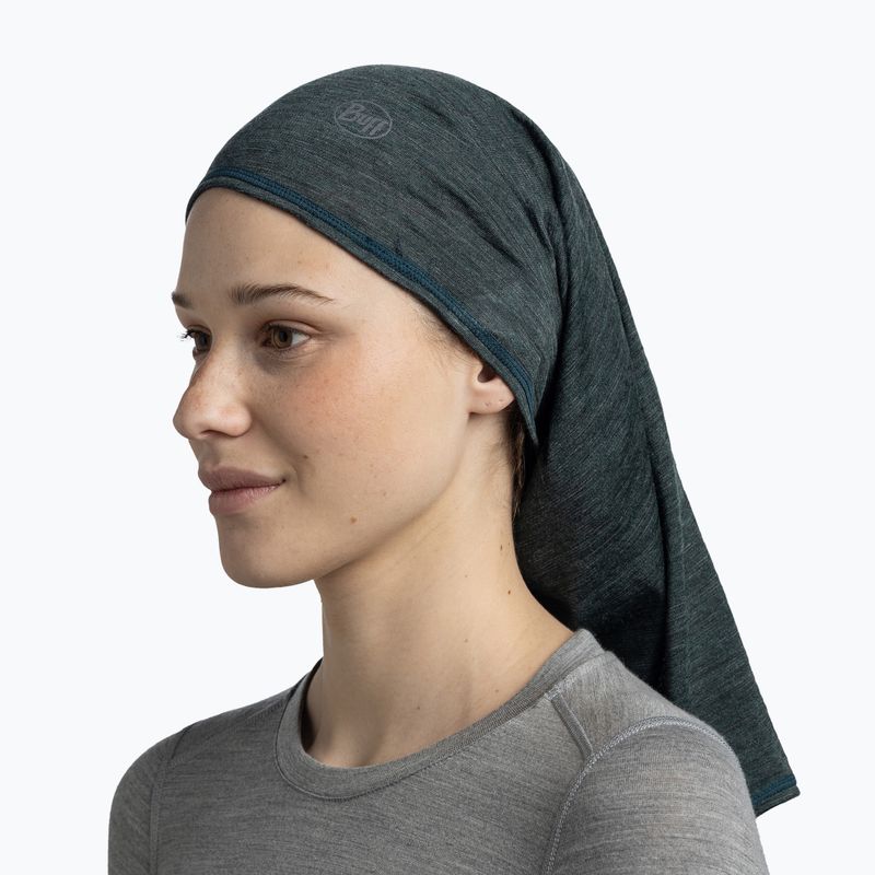 Многофункционален шал BUFF Lightweight Merino Wool multistripes forest 4