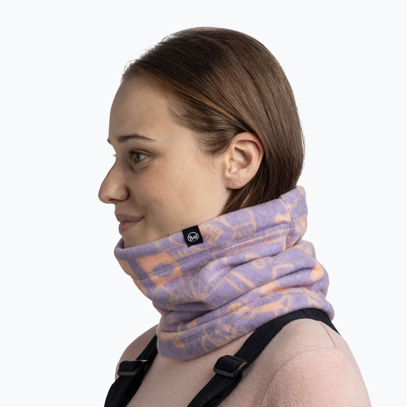 Шал комин  BUFF Polar leta grape ice 4