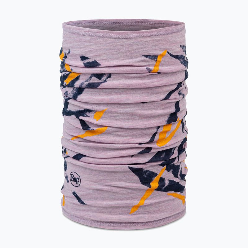 Многофункционален шал BUFF Lightweight Merino Wool virta grape ice
