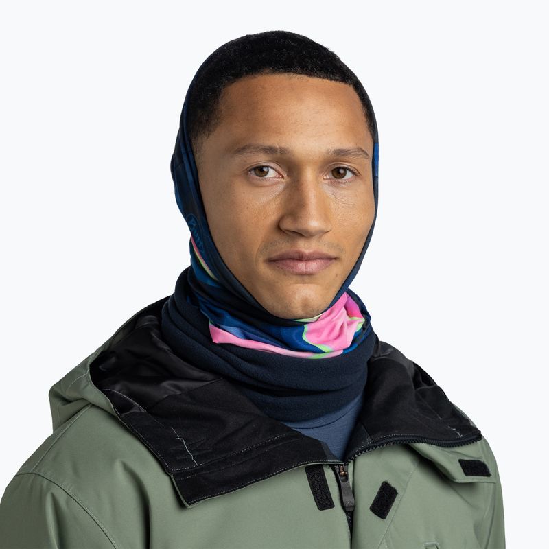 Мултифункционален шал BUFF Polar larto midnight navy 4