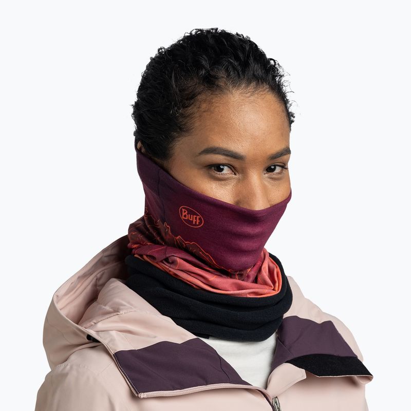 Мултифункционална кърпа BUFF Polar unal garnet 4