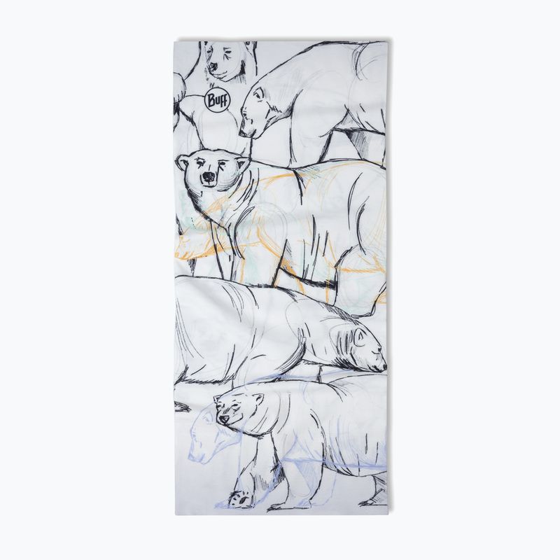 Многофункционална детска кърпа BUFF Original Ecostretch bargy white 2