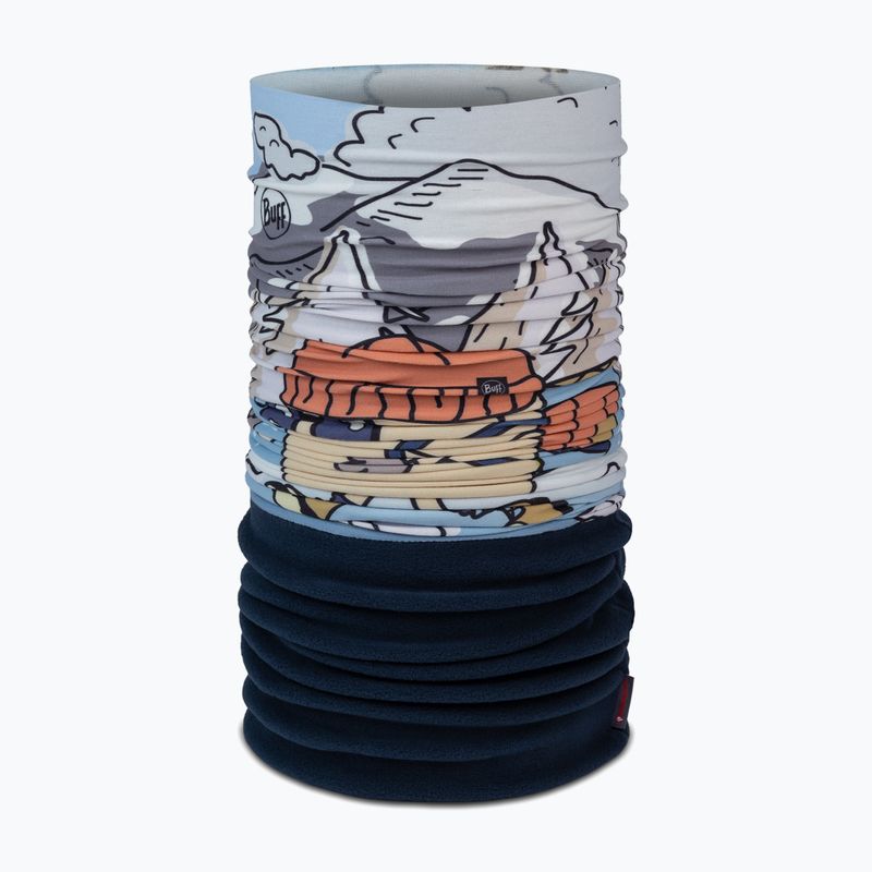 Детска мултифункционална кърпа BUFF Polar teal blue