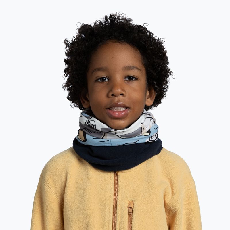 Детска мултифункционална кърпа BUFF Polar teyt blue 3