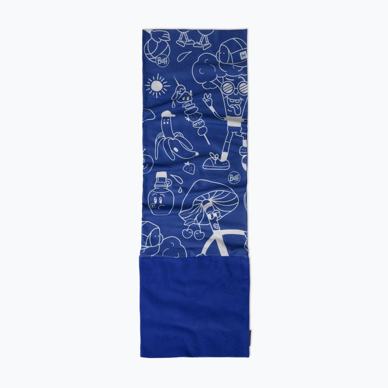 детска мултифункционална бандана BUFF Polar carty ultramarine 2