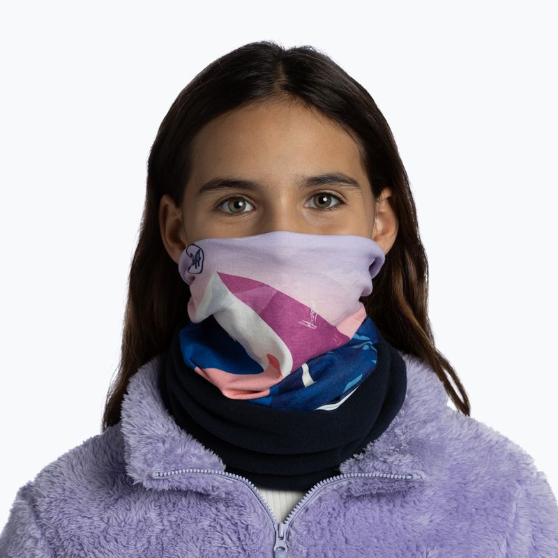 Детски мултифункционален шал BUFF Polar omasi blue 4