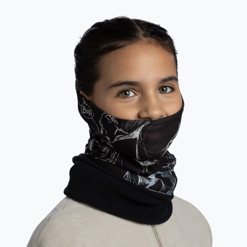 Детски мултифункционален баф BUFF Polar bargy black 4