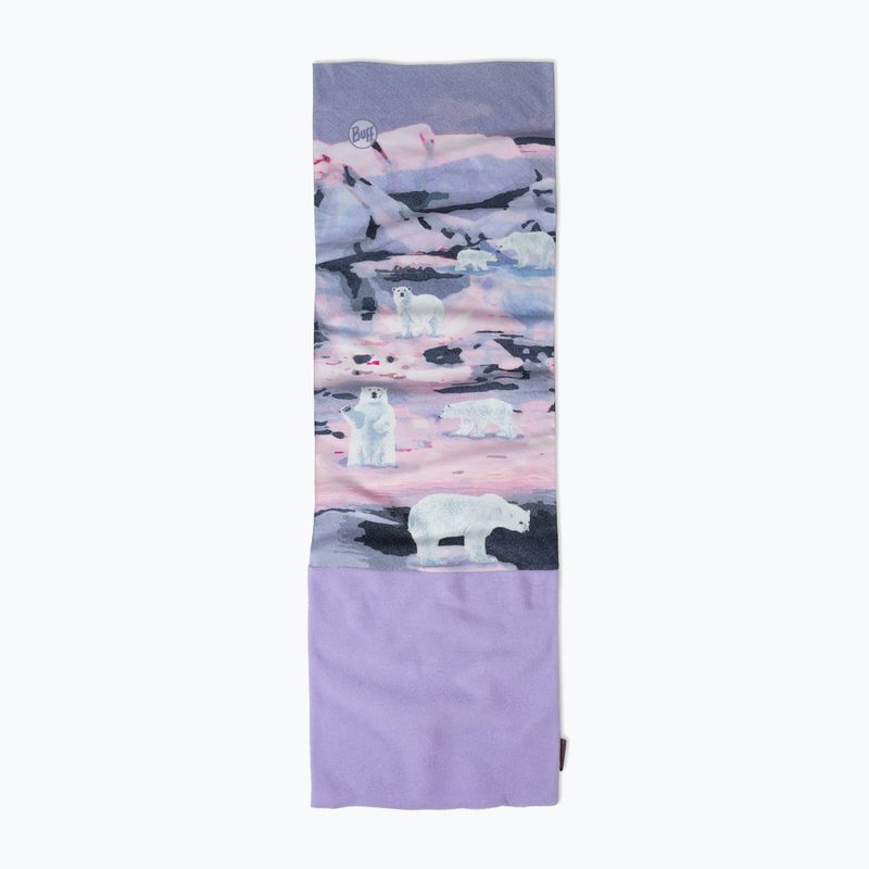 Детска мултифункционална кърпа BUFF Polar yoki mauve 2