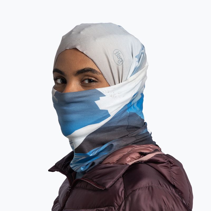 Многофункционална кърпа BUFF Original Ecostretch gem crystal grey 4