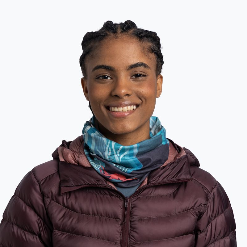 Мултифункционална кърпа BUFF Original Ecostretch gem malachite 4