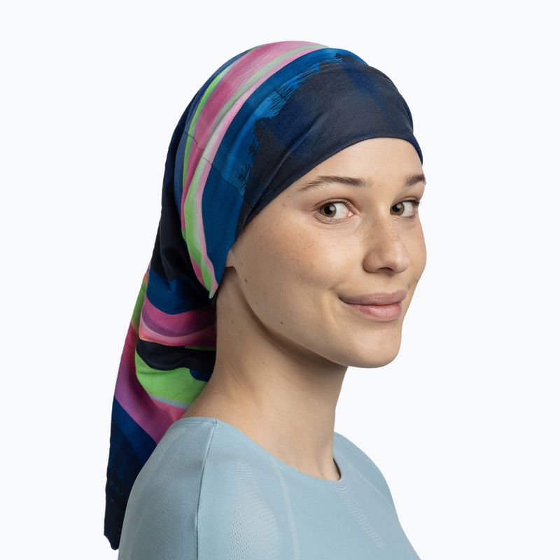 Мултифункционална кърпа BUFF Original Ecostretch Larto navy 4