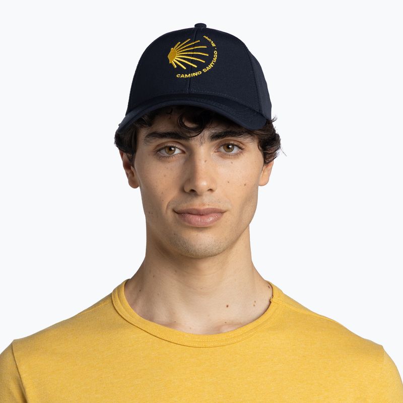 Шапка с козирка Buff Summit blue 3