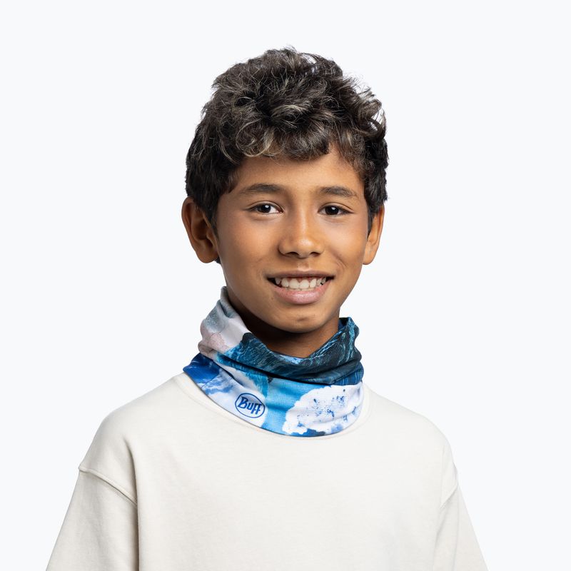 Многофункционална кърпа BUFF Coolnet UV turbo blue 3