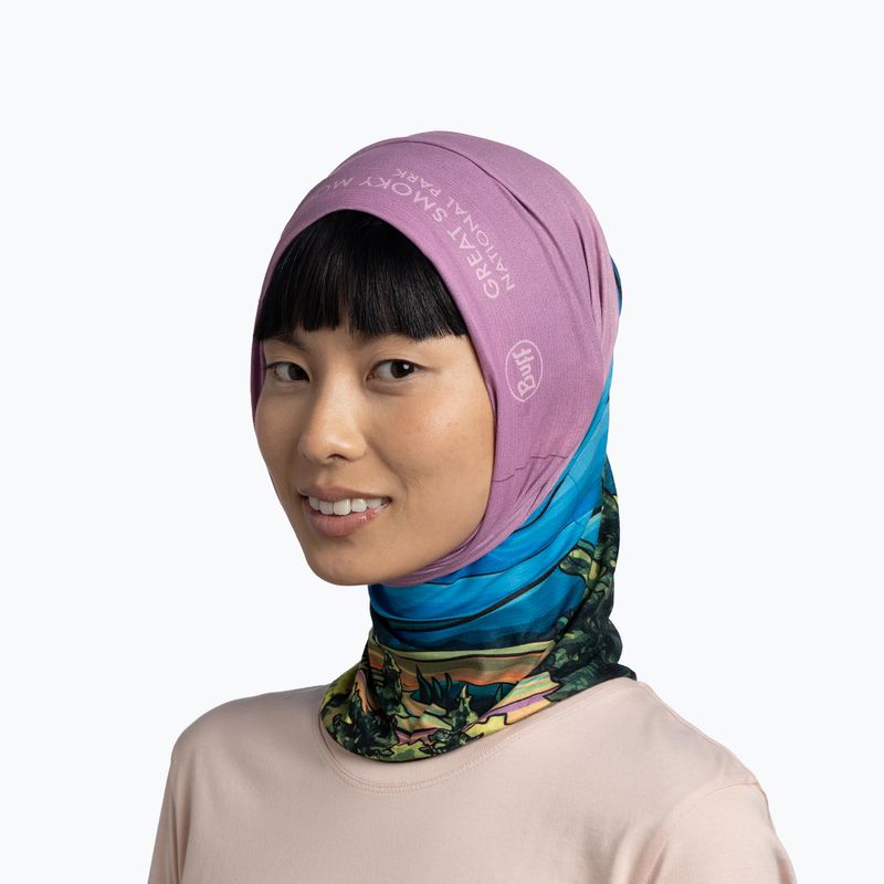 Многофункционална кърпа BUFF Coolnet UV great smoky 4