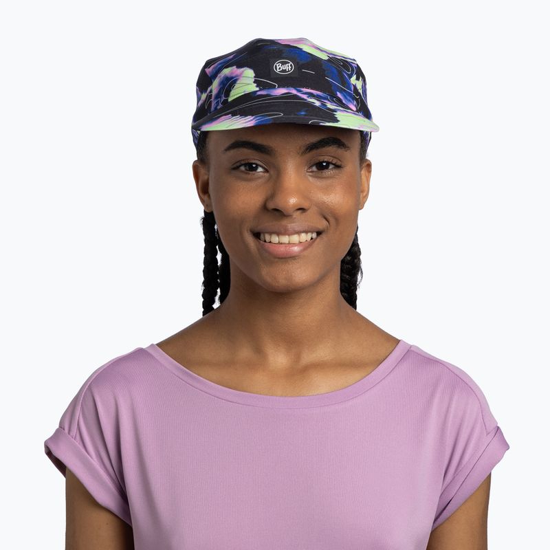 Шапка с козирка BUFF CoolNet UV Pack domus ultramarine 4