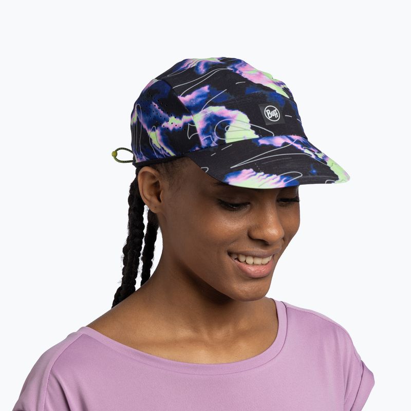 Шапка с козирка BUFF CoolNet UV Pack domus ultramarine 5