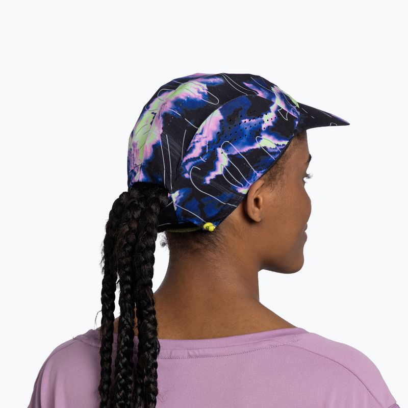 Шапка с козирка BUFF CoolNet UV Pack domus ultramarine 6