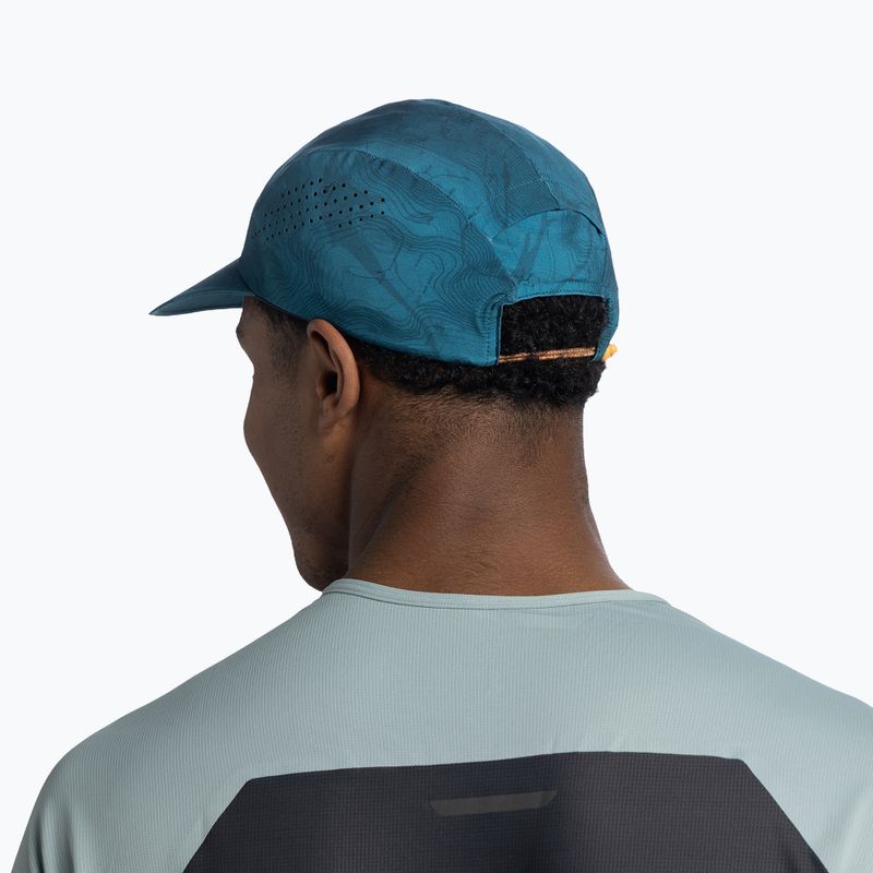 Шапка с козирка BUFF CoolNet UV Pack Speed orisa teal 5