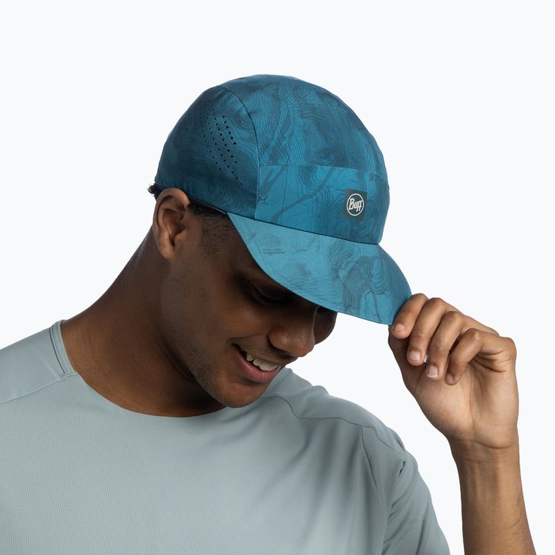 Шапка с козирка BUFF CoolNet UV Pack Speed orisa teal 6