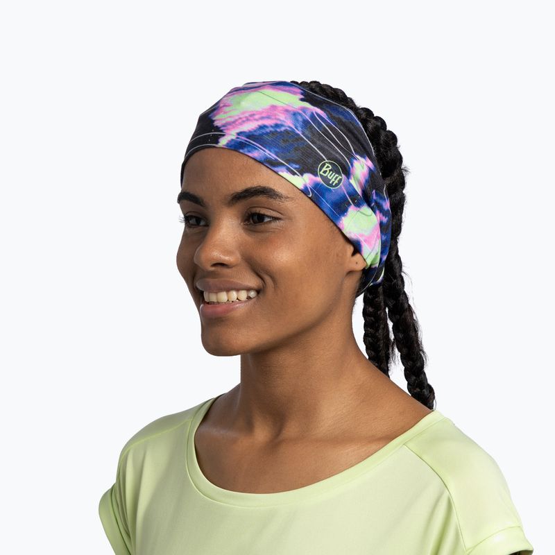 Лента за глава BUFF CoolNet UV Wide dovic ultramarine 3