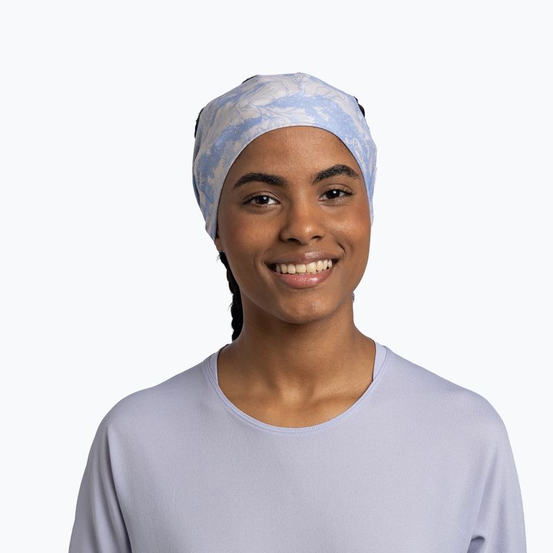 Лента за глава BUFF CoolNet UV Ellipse lower glory blue 3