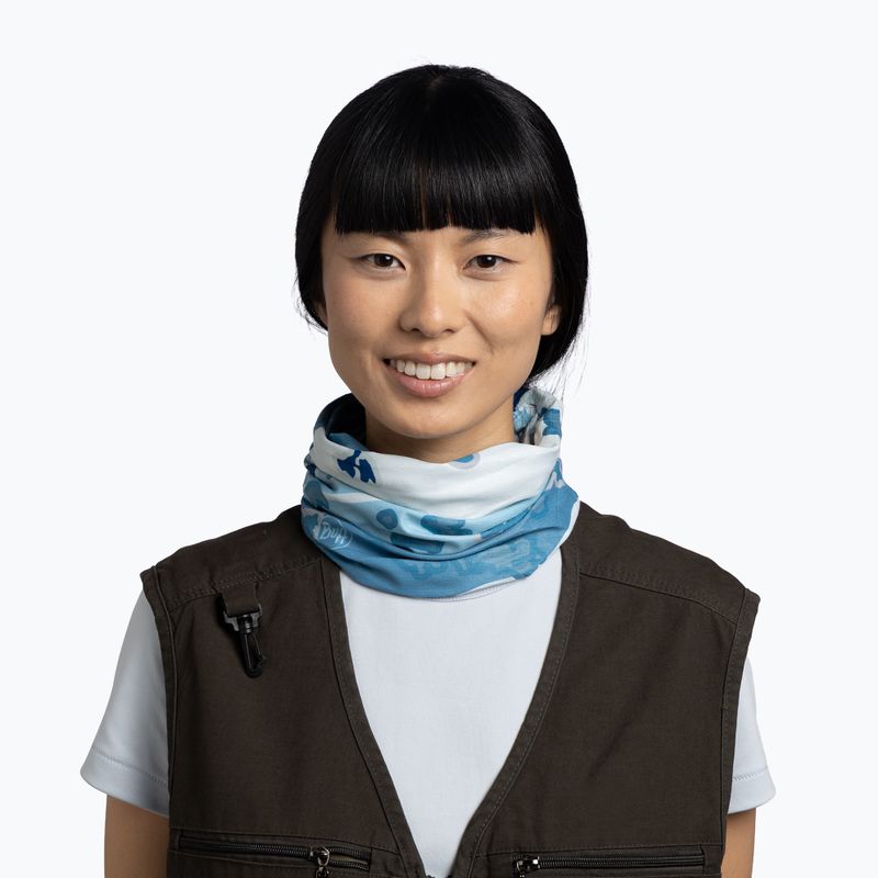 Многофункционална кърпа BUFF Coolnet UV ugal blue 3