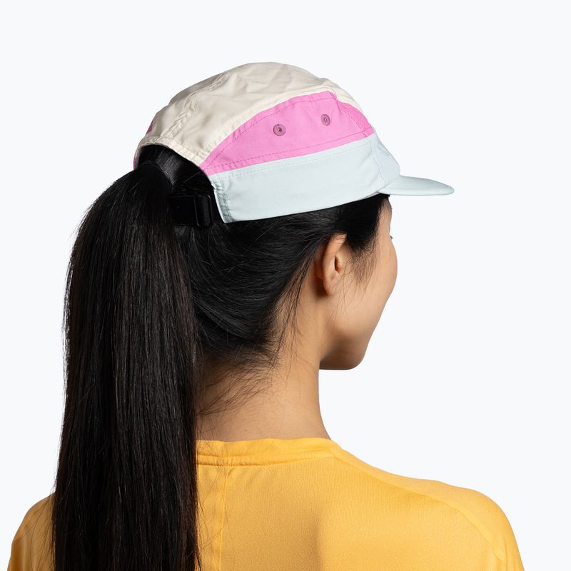 Шапка с козирка BUFF 5 Panel Go domus seagrove green 4