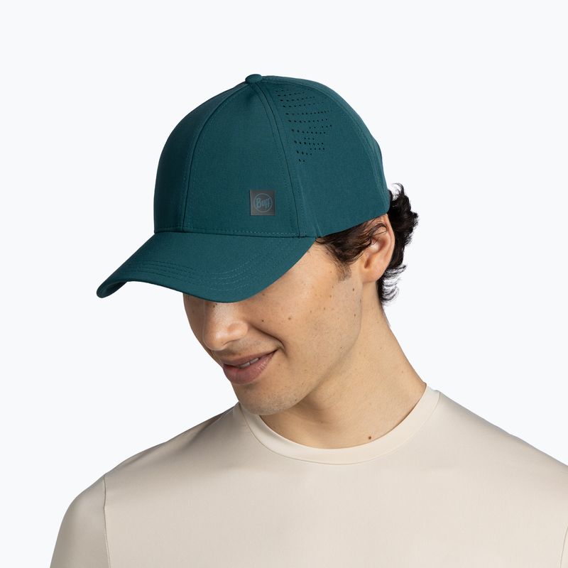 Бейзболна шапка Buff Summit solid teal 4